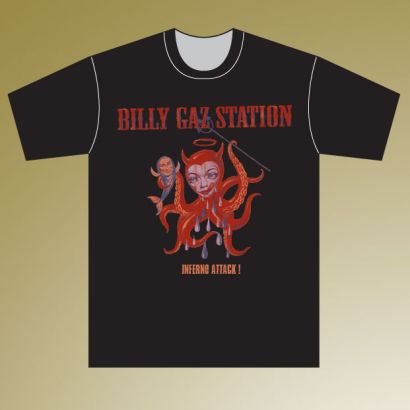 BILLY GAZ STATION : T-shirt