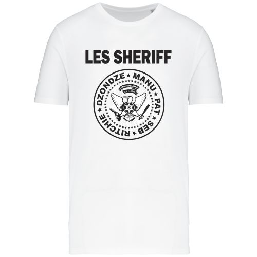 LES $HERIFF : T-Shirt façon Ramones