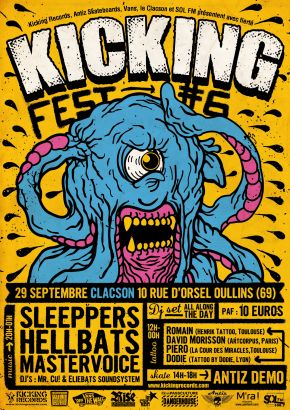 KICKING FEST' #6 : Poster