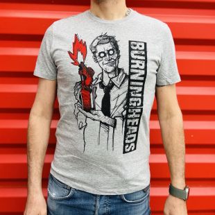 BURNING HEADS : Tee-shirt Embers Of Protest 