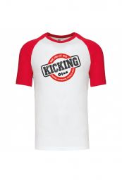 KICKING : T-shirt baseball manches courtes [KickingTSBB]