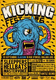 KICKING FEST' #6 : Poster [KF6P]