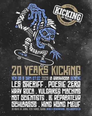 RECLUSES FEST – 20 YEARS KICKING - Barakason / Thônex (CH) - Vend. 06 et Sam. 07 février 2026