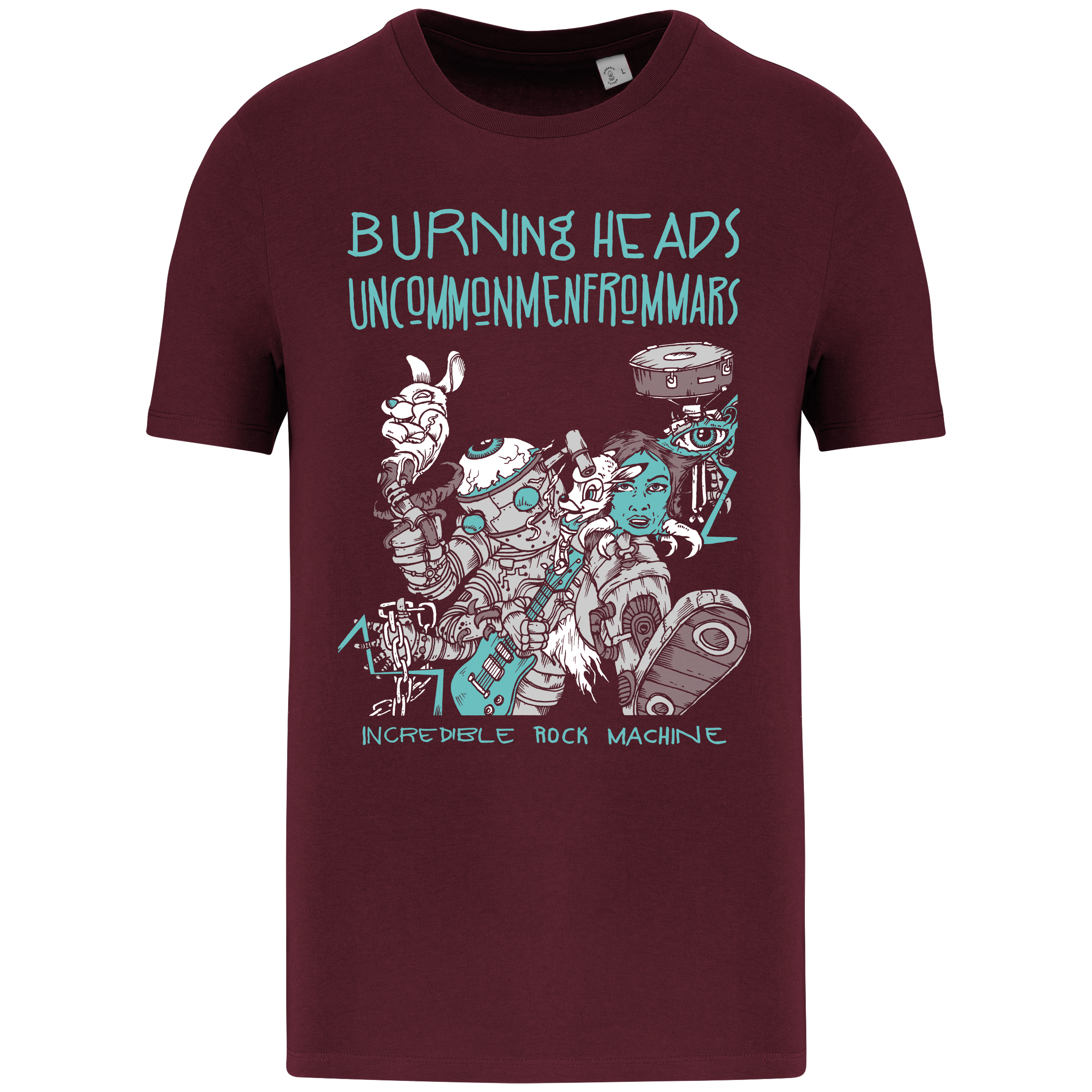 Incredible Rock Machine Tshirt Cherry